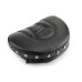 RP7780-1014B Motorcycle Driver Sissy Bar Backrest Cushion Pad with rivet   for Harley Touring Sportster Dyna Fat Bob