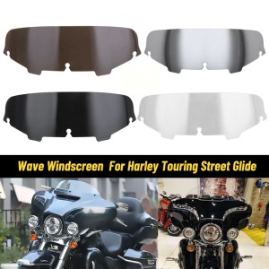 RP8810-1007 4.5" Windshield For Harley Touring Electra Glide, Street Glide, Ultra Limited and Tri Glide Models 1996-2013