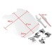 RP8810-1015E Universal Windshield Front Fokr with 39mm clamps For Harley Sportster XL Custom Models 1988-2022