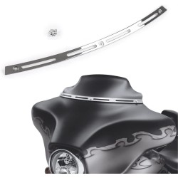 RP8820-1002D Windshield Trim For Harley Touring Electra Glide, Street Glide, Ultra Limited and Tri Glide Models 1996-2013