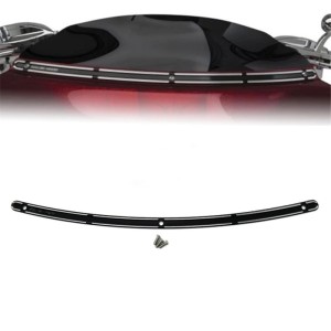 RP8820-1003B Windshield Trim For Harley Touring Electra Glide, Street Glide, Ultra Limited and Tri Glide Models 1996-2013