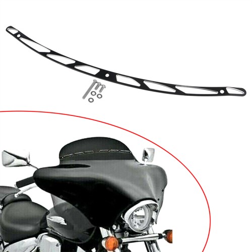 RP8820-1008B Windshield Trim ForHarley Electra Glide, Street Glide, Ultra Limited 2014-2024
