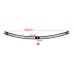 RP8820-1010B Windshield Trim For Harley Road Glide Models 1998-2013