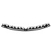 RP8820-1012B Windshield Trim For Harley Electra Glide, Street Glide, Ultra Limited 2014-2024  Harley Tri Glide Models  2014-Later (except '23-'24 FLHXSE and '24 FLHX)