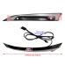 RP8820-1016 Motorcycle Windshield Windscreen Trim LED Turn Signal Light Running Decorative Lamp For Harley Road Glide 2015-2024
