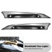 RP8820-1016 Motorcycle Windshield Windscreen Trim LED Turn Signal Light Running Decorative Lamp For Harley Road Glide 2015-2024