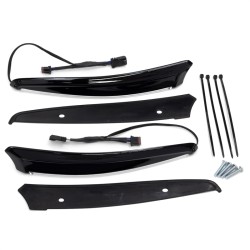 RP8820-1017 Motorcycle Windshield Trim Light For Harley Road Glide 2015-2024 FLTRT Models 2023-Later