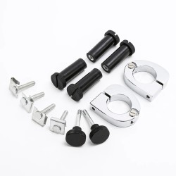 RP8830-1004C CNC Quick Release Mounting Hardware Harley Touring Lower Vented Fairings For Harley Touring Models FLT, Electra Glide, Ultra-Classic 1989-2013