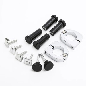 RP8830-1004C CNC Quick Release Mounting Hardware Harley Touring Lower Vented Fairings For Harley Touring Models FLT, Electra Glide, Ultra-Classic 1989-2013