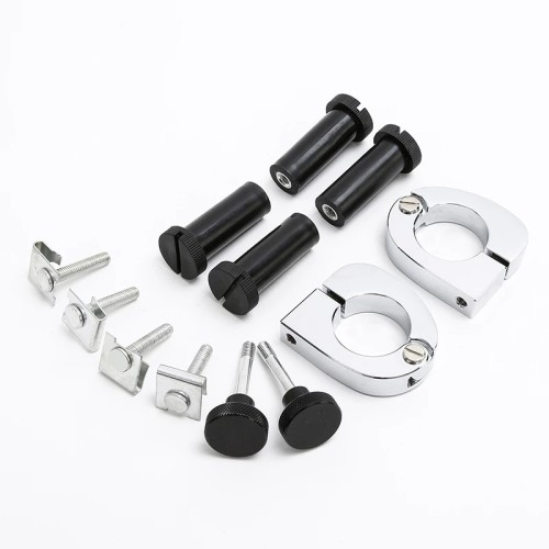 RP8830-1004C CNC Quick Release Mounting Hardware Harley Touring Lower Vented Fairings For Harley Touring Models FLT, Electra Glide, Ultra-Classic 1989-2013