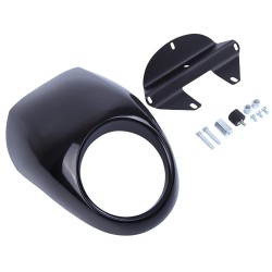 RP8840-1001 5.75" Bikini Style Headlight Fairing Included Mounting Kits For Harley XL models 1995-2022