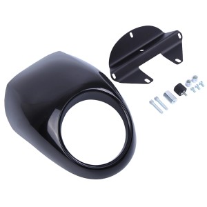 RP8840-1001 5.75" Bikini Style Headlight Fairing Included Mounting Kits For Harley XL models 1995-2022