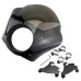 RP8840-1002B 5.75" Quarter Style Headlight Fairing Included 39 mm mounting kits ForHarley XL models 1995-2022