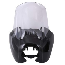 RP8840-1011 T-SPORT Club Style15''Fairingwith Clear Windshield Windscreen For Harley Dyna 2006-2017