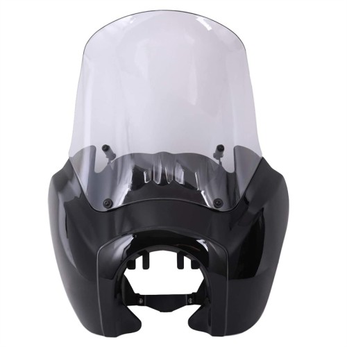 RP8840-1011 T-SPORT Club Style15''Fairingwith Clear Windshield Windscreen For Harley Dyna 2006-2017