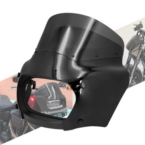 RP8840-1043B Motocycle Headlamp Front Cowl Headlight Fairing Cover For Harley Softail Fat Bob 114 FXFBS 2018-Later