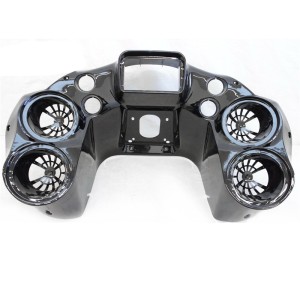 RP8840-2006B ABS Injection inner Fairing 4*6.5 speakers For Harley Road Glide Models 1998-2013