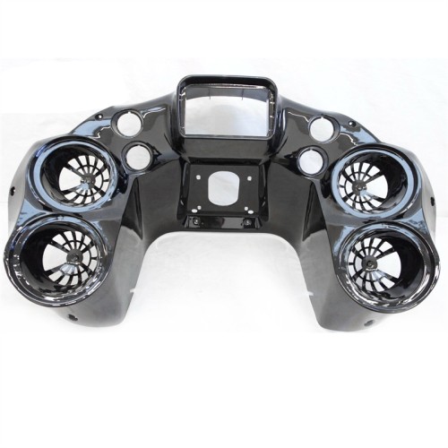 RP8840-2006B ABS Injection inner Fairing 4*6.5 speakers For Harley Road Glide Models 1998-2013