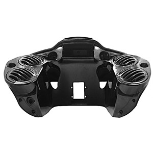 RP8840-4004B Inner & Outer Headlight Fairing Quadra 4X 6.5" Speaker Grilles For Harley Road Glide 2015-2024 LTRT Models 2023-Later (except '23-later FLTRXSE, '24 FLTRX and FLTRXSTSE)
