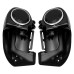 RP8850-1003B Motorcycle Lower Vented Leg Fairings with 6.5" Speaker Pods(No Speaker) For Harley Electra Glide,Street Glide,Ultra Limited Models 1983-2013