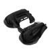 RP8850-1004M Motorcycle Lower Vented Leg Fairings with 6.5" Speaker Pods(No Speaker) For Harley Electra Glide,Street Glide,Ultra Limited Models 1983-2013