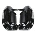 RP8850-1005B Motorcycle Lower Vented Leg Fairings with 6.5" Speaker Pods For Harley Electra Glide,Street Glide,Ultra Limited Models 1983-2013