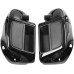 RP8850-1006B Motorcycle Lower Vented Leg Fairings with 6.5" Speaker Pods(No Speaker) No Metal Grilles For Harley Air-Cooled Touring (except '18-later FLTRXSE models) 2014-Later