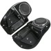 RP8850-1007B Lower Vented Leg Fairings with:6.5" Speaker Pods(With Speaker) With Metal Grilles For Harley Air-Cooled Touring (except '18-later FLTRXSE models) 2014-Later