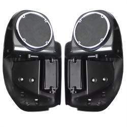 RP8850-1010B 6.5" Speaker Grill Lower Vented Fairing For Harley Air-Cooled Touring (except '18-later FLTRXSE models) 2014-Later