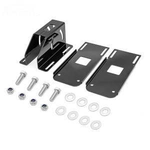 RP8860-1006B Motorcycle Up To 2" Adjustable Front Fairing Support Mount Bracket Steel For Harley-Davidson Road Glide 1998-2013