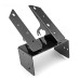 RP8860-1008B Motorcycle Front Fairing Radio Caddy Mount Bracket Compatible For Harley-Davidson Road Glide 1998-2013