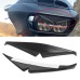 RP8870-1012B Headlamp Eyebrow Eyelid Sticker Decoration Headlight Upper Tip Cover Visor Accent Cover For Harley Road Glide 2015-2024