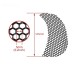 RP8870-1015 Motorcycle Fairing Mesh Grill Side Vent Screen Fit For Harley Road Glide 2015-2024 FLTRT Models 2023-Later (except '23-later FLTRXSE, '24 FLTRX and FLTRXSTSE)