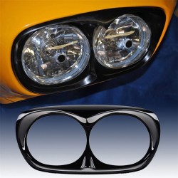 RP8870-2001 Headlight visor Bezel Scowl Outer Fairing Cover For Harley Road Glide Models 1998-2013