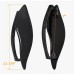 RP8880-1001 Batwing Side Wings Air Deflectors For Harley Electra Glide, Street Glide, Ultra Limited 2014-2024
