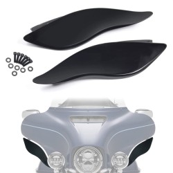 RP8880-1001 Batwing Side Wings Air Deflectors For Harley Electra Glide, Street Glide, Ultra Limited 2014-2024 RP8880-1001 Batwing Side Wings Air Deflectors For Harley Electra Glide, Street Glide, Ultra Limited 2014-2024