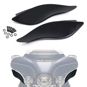 RP8880-1001 Batwing Side Wings Air Deflectors For Harley Electra Glide, Street Glide, Ultra Limited 2014-2024
