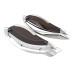 RP8880-1002K Batwing Side Wings Air Deflectors Type:Adjustable For Harley Electra Glide, Street Glide, Ultra Limited 2014-2024
