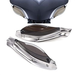 RP8880-1002K Batwing Side Wings Air Deflectors Type:Adjustable For Harley Electra Glide, Street Glide, Ultra Limited 2014-2024