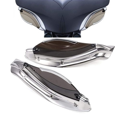 RP8880-1002K Batwing Side Wings Air Deflectors Type:Adjustable For Harley Electra Glide, Street Glide, Ultra Limited 2014-2024