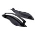 RP8880-1003C Batwing Side Wings Air Deflectors Type:Adjustable For Harley Electra Glide, Street Glide, Ultra Limited 2014-2024