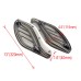 RP8880-1005 Batwing Side Wings Air Deflectors Type:Adjustable For Harley Touring Electra Glide Street Glide and Trike models 1996-2013