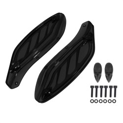 RP8880-1005 Batwing Side Wings Air Deflectors Type:Adjustable For Harley Touring Electra Glide Street Glide and Trike models 1996-2013
