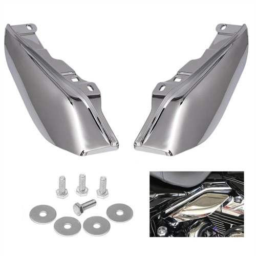 RP8880-1007 Mid-Frame Air Deflectors heat shield For Harley Touring Electra Glide Street Glide and Trike models 2009-2016