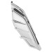 RP8880-1008 Black Mid-Frame Air Deflectors Trims For Harley Touring Electra Glide Street Glide and Trike models 2009-2016
