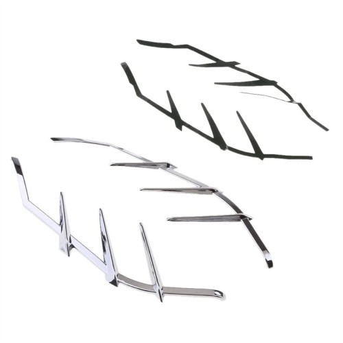 RP8880-1010C Chrome Mid-Frame Air Deflector Trims For Harley Touring Electra Glide Street Glide and Trike models 2009-2016