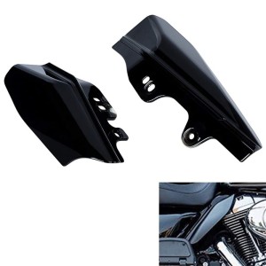 RP8880-1013B Mid-Frame Air Deflectors heat shield For Harley Touring Electra Glide Street Glide and Trike models 2001-2008
