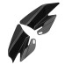 RP8880-1015 Black Saddle Shield Heat Deflector For Harley Touring Electra Glide Street Glide and Trike models 1997-2008