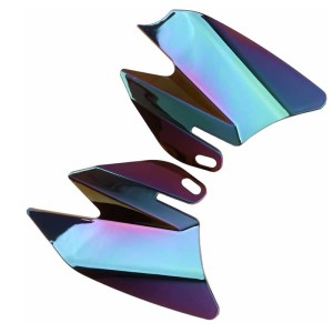 RP8880-1015 Black Saddle Shield Heat Deflector For Harley Touring Electra Glide Street Glide and Trike models 1997-2008