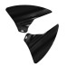 RP8880-1017 Black Saddle Shield Heat Deflector For Harley Touring Electra Glide Street Glide and Trike models 2009-2019